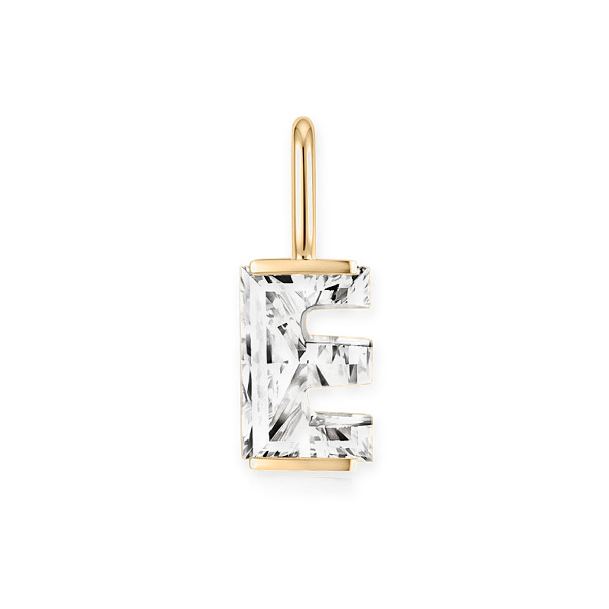 Letra fancy-cut initial E