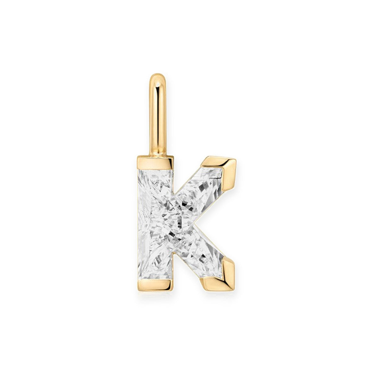 Letra fancy-cut initial K