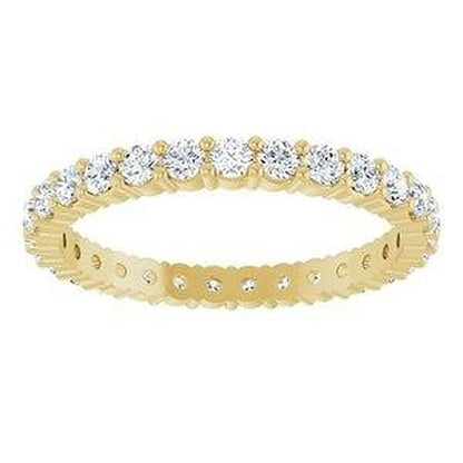Vínculo eternity band, side view